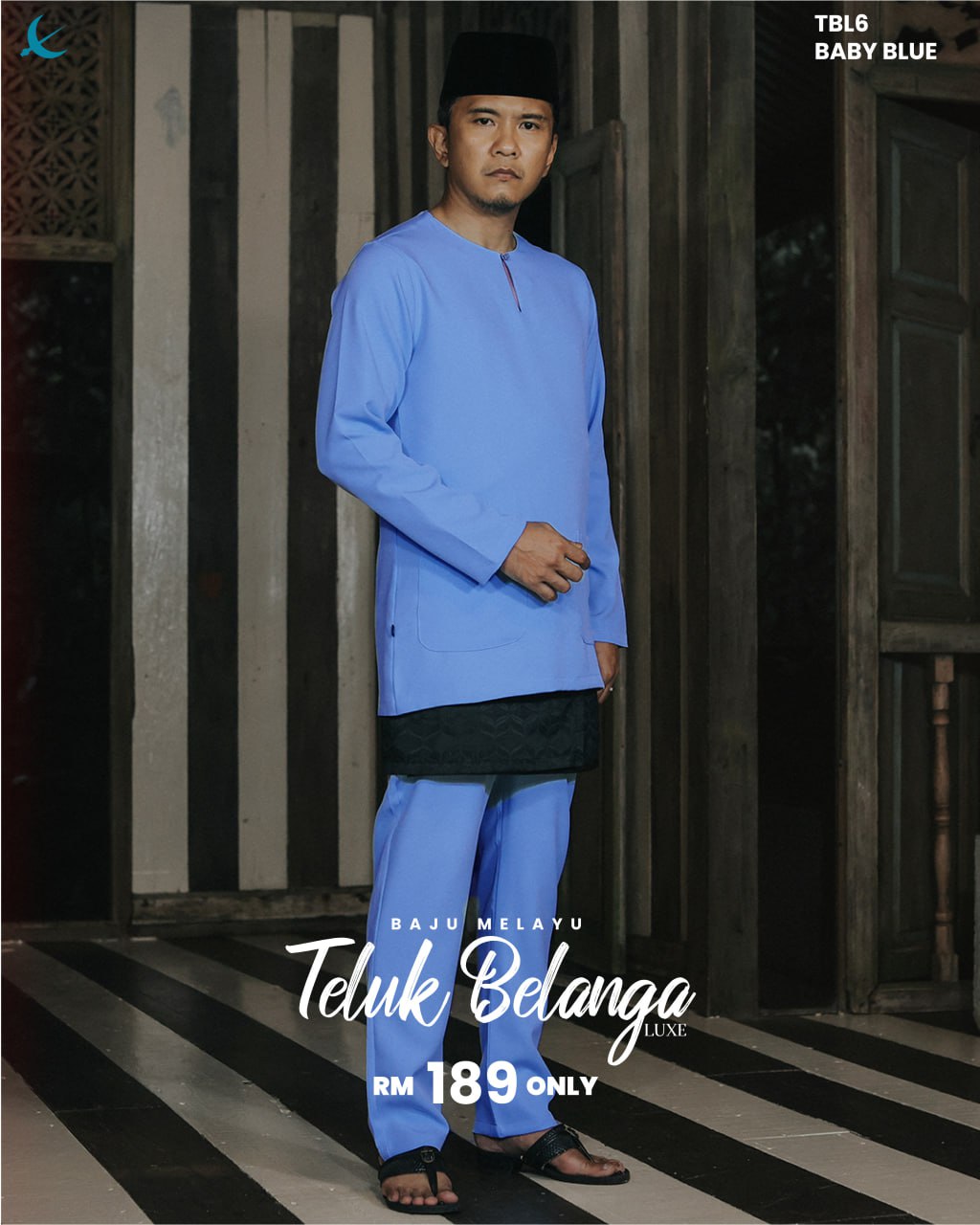 BM TELUK BELANGA LUXE (MINT GREEN)