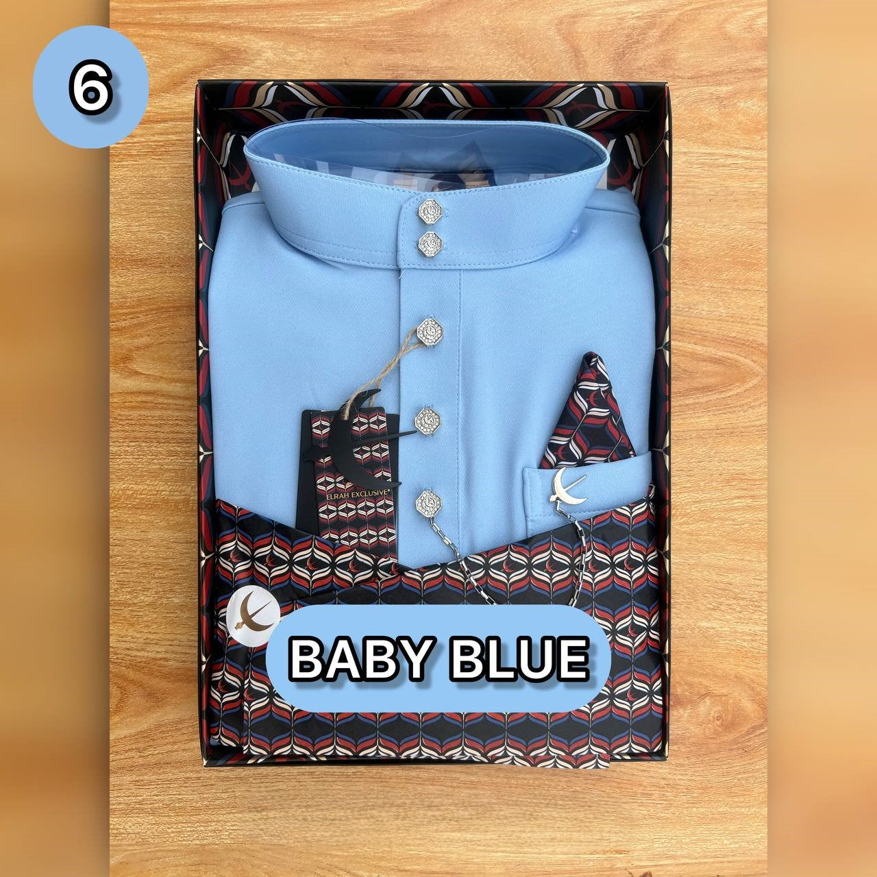 BAJU MELAYU ULTIMATE 2.0 (BABY BLUE)