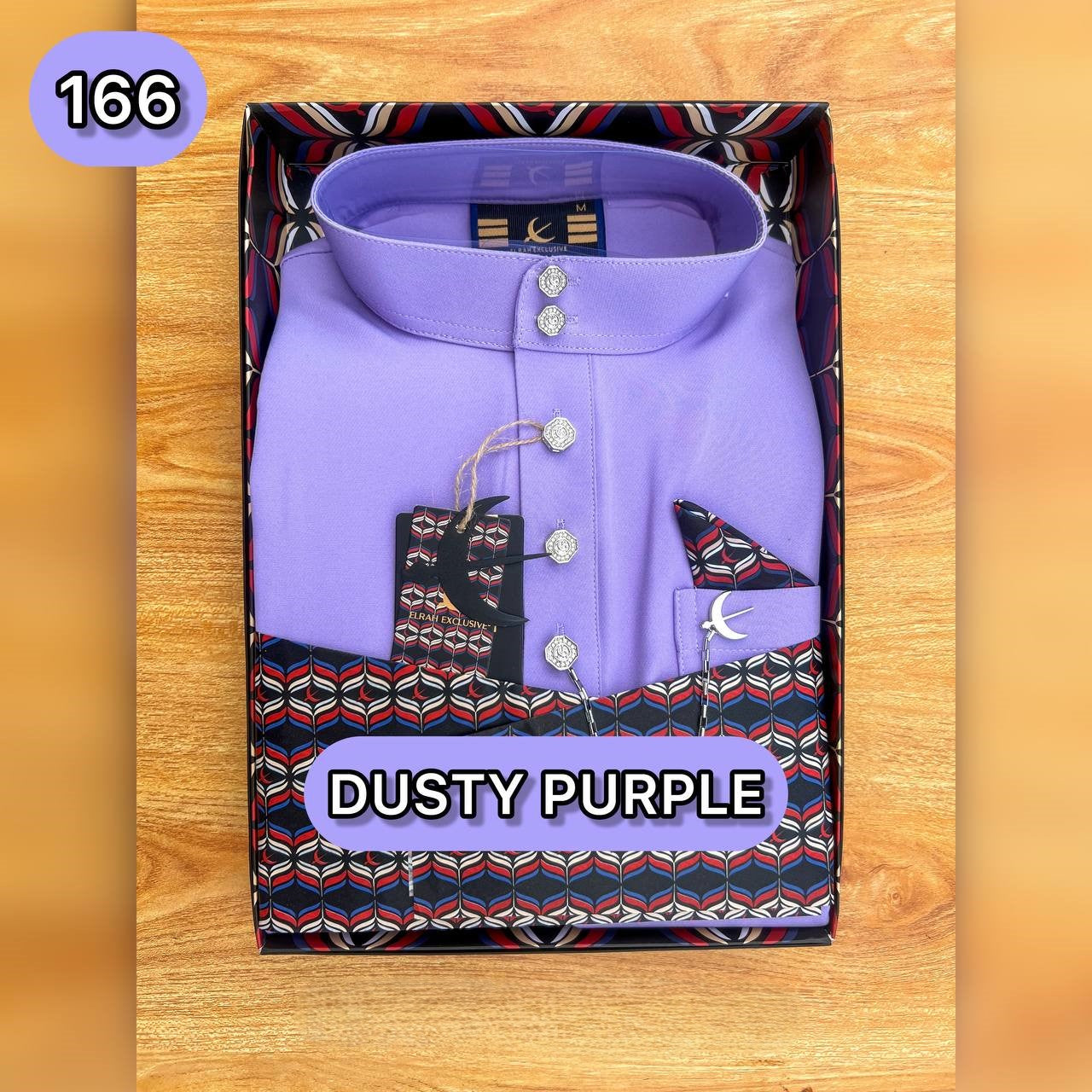 BAJU MELAYU ULTIMATE 2.0 (DUSTY PURPLE)