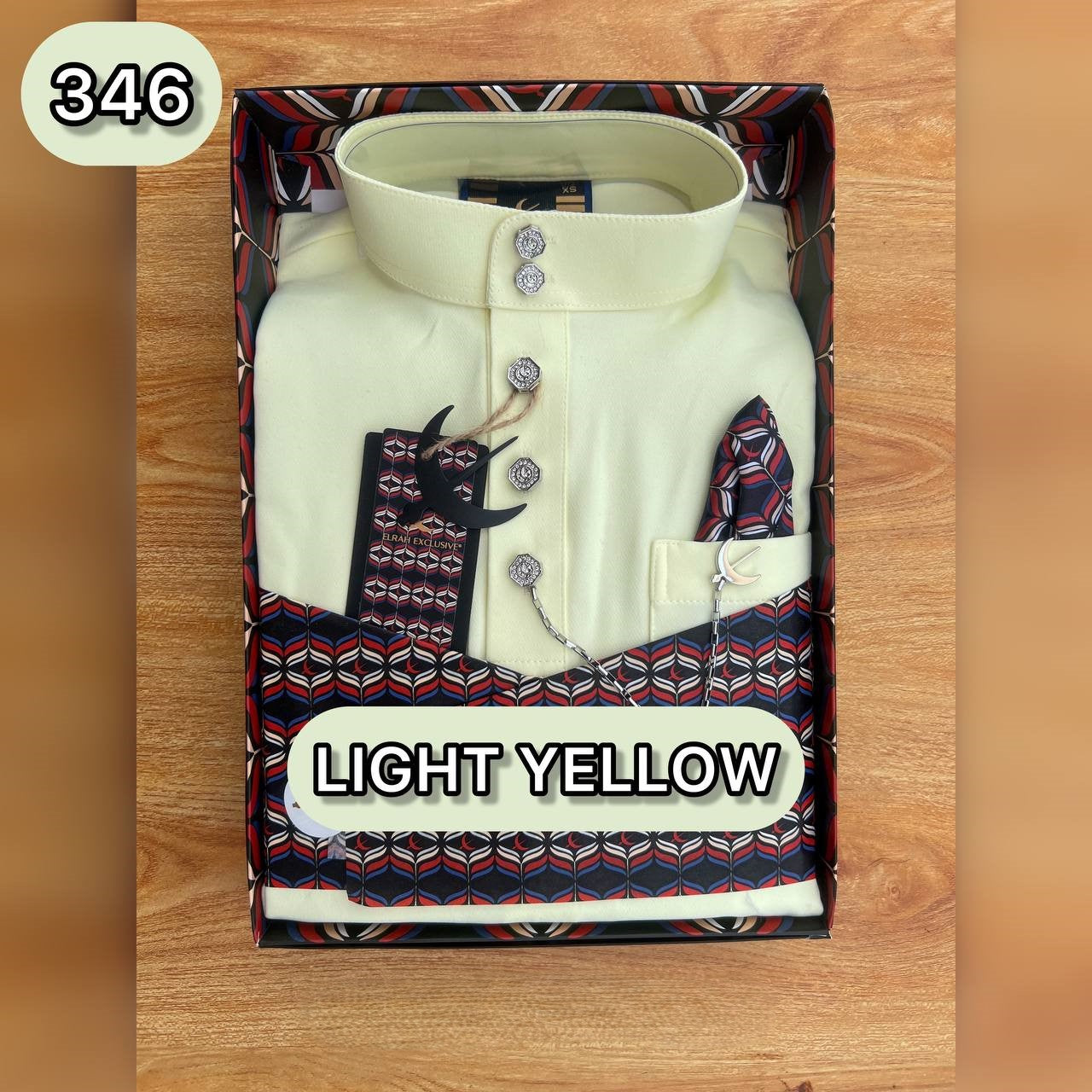 BAJU MELAYU ULTIMATE 2.0 (LIGHT YELLOW)