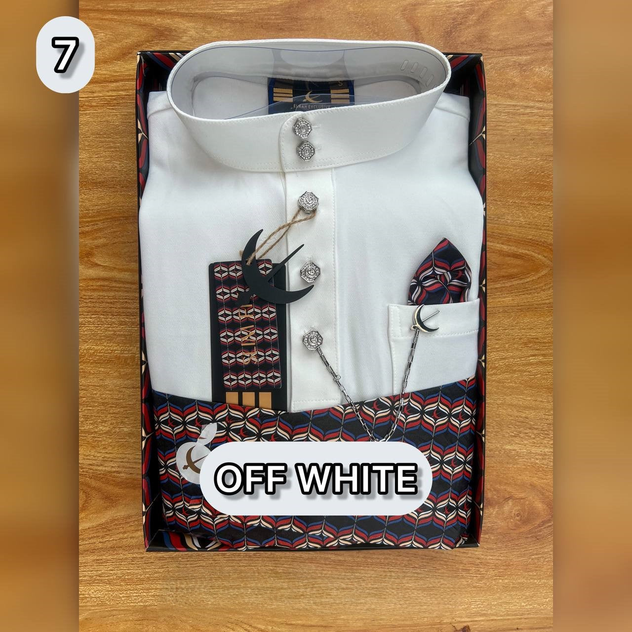 BAJU MELAYU ULTIMATE 2.0 (OFF WHITE)