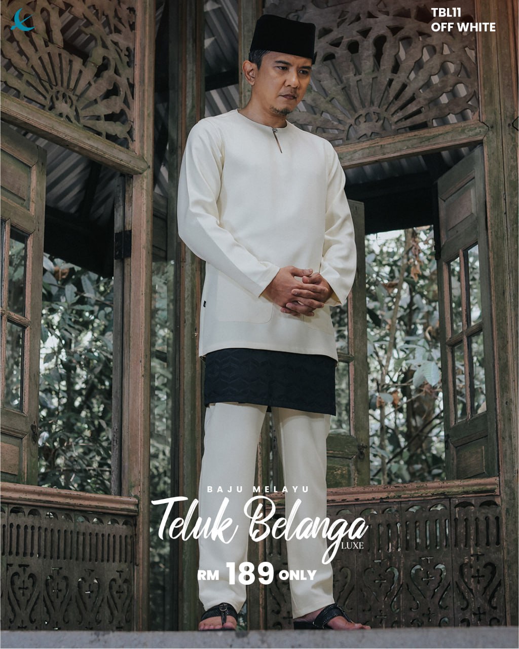 BM TELUK BELANGA LUXE (OFF WHITE)
