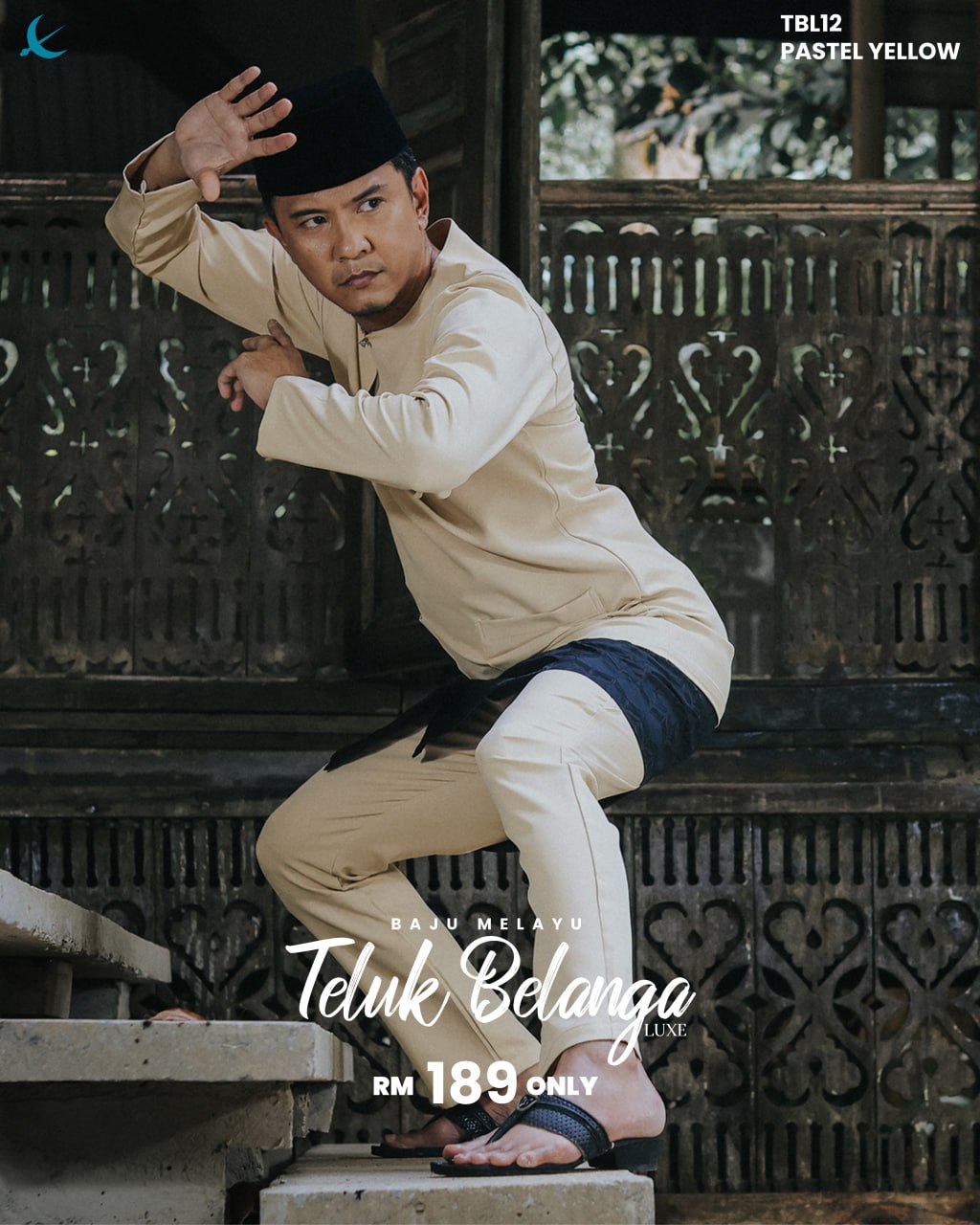 BM TELUK BELANGA LUXE (PASTEL YELLOW)