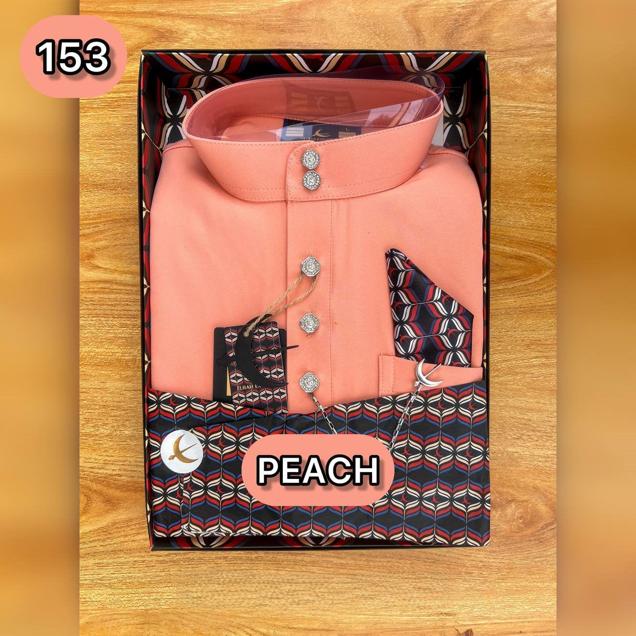 BAJU MELAYU ULTIMATE 2.0 (PEACH)