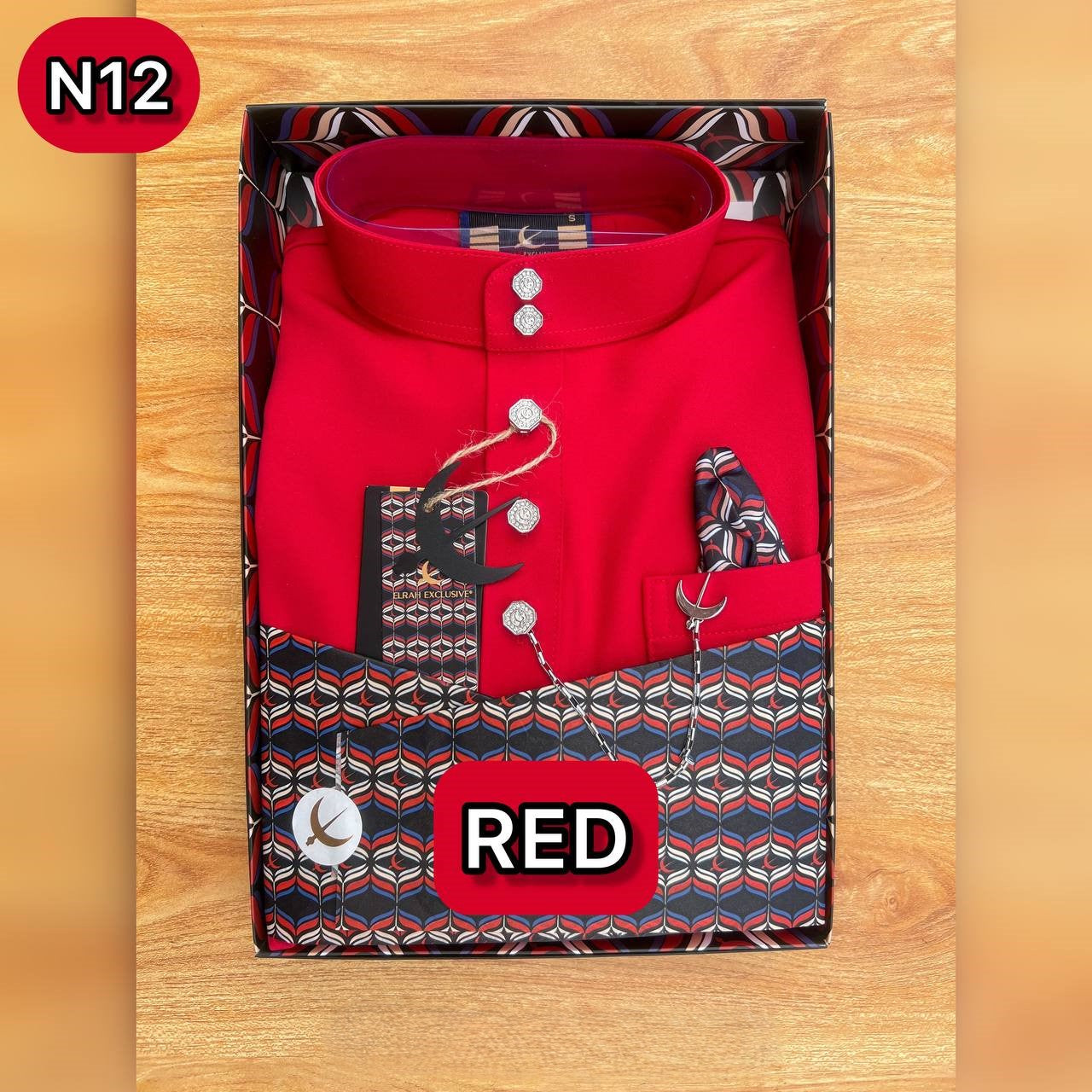 BAJU MELAYU ULTIMATE 2.0 (RED)