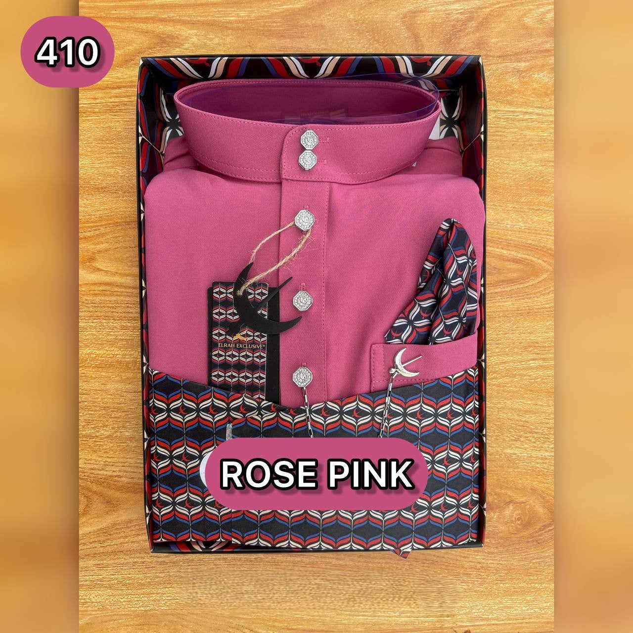 BAJU MELAYU ULTIMATE 2.0 (ROSE PINK)