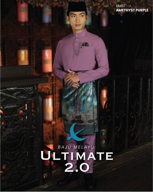 BAJU MELAYU ULTIMATE 2.0 (AMETHYST PURPLE)