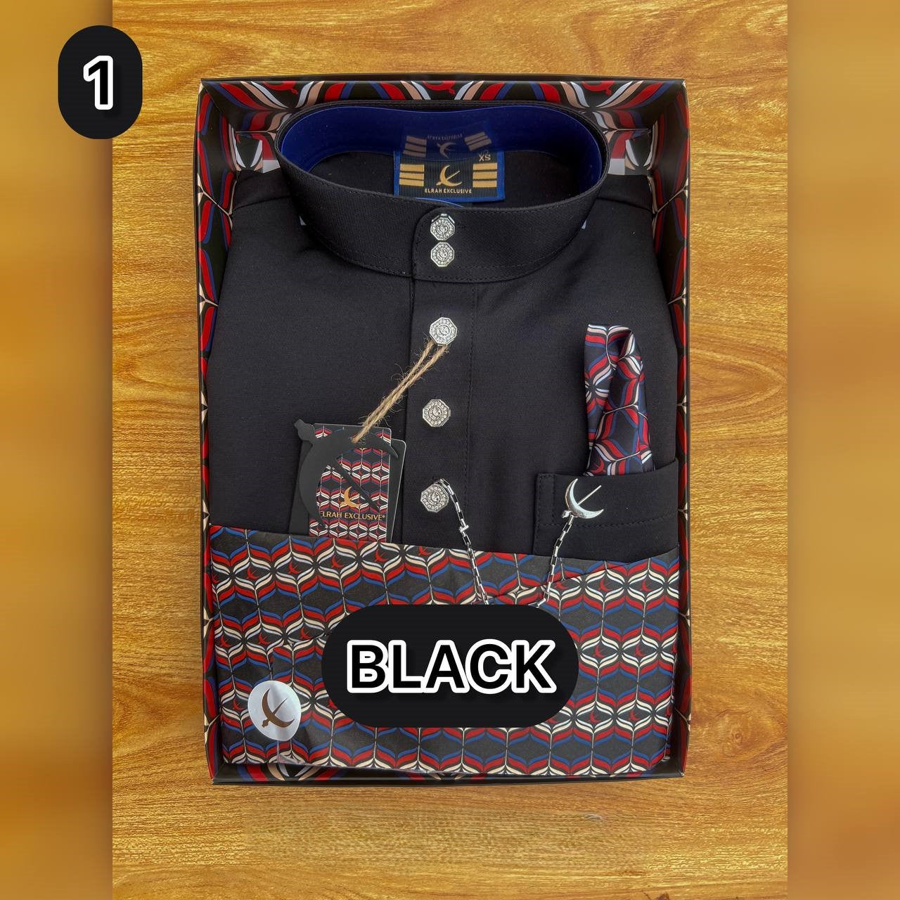 BAJU MELAYU ULTIMATE 2.0 (BLACK)