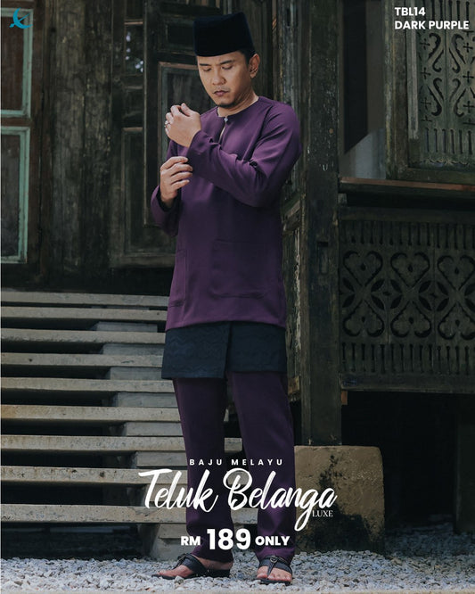 BM TELUK BELANGA LUXE (DARK PURPLE)