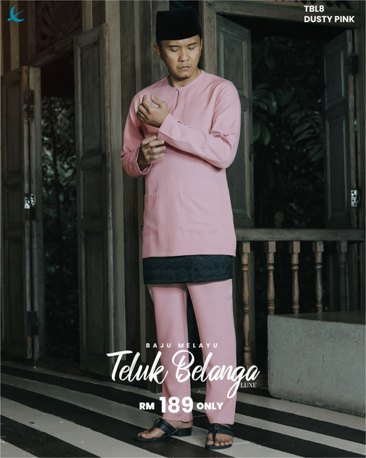 BM TELUK BELANGA LUXE (DUSTY PINK)