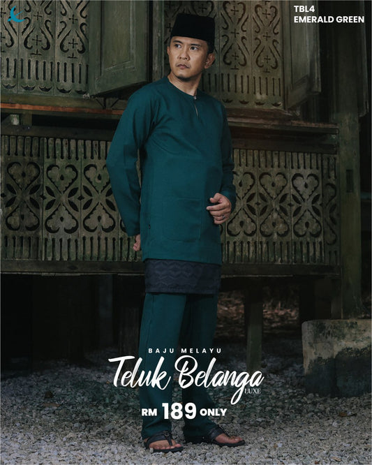 BM TELUK BELANGA LUXE (EMERALD GREEN)