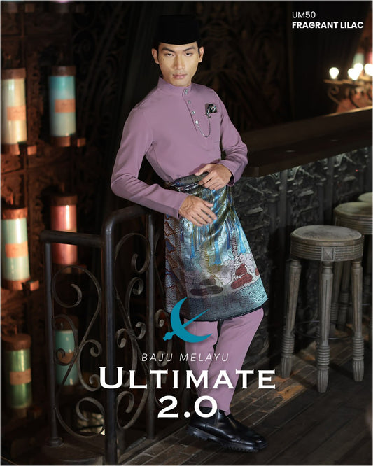 BAJU MELAYU ULTIMATE 2.0 (FRAGRANT LILAC)