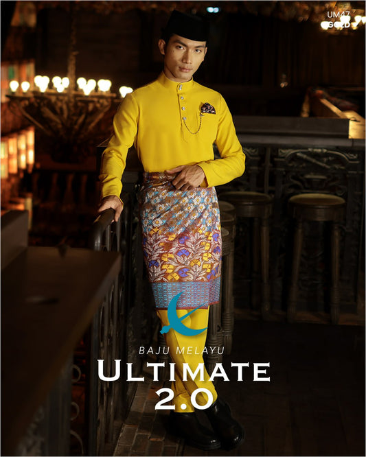 BAJU MELAYU ULTIMATE 2.0 (GOLD)