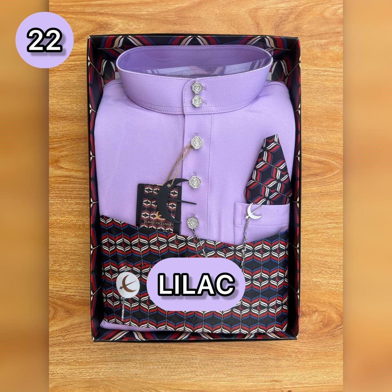 BAJU MELAYU ULTIMATE 2.0 (LILAC)