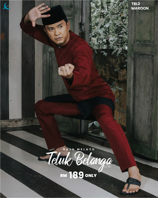BM TELUK BELANGA LUXE (MAROON)