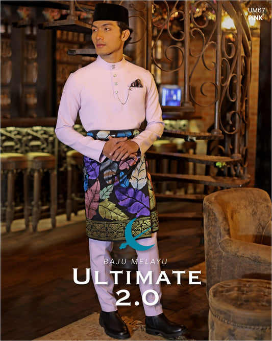 BAJU MELAYU ULTIMATE 2.0 (PINK)