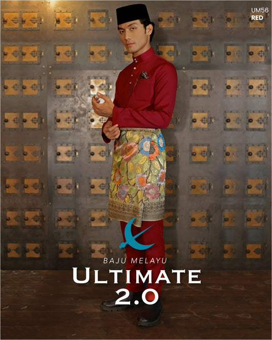 BAJU MELAYU ULTIMATE 2.0 (RED)